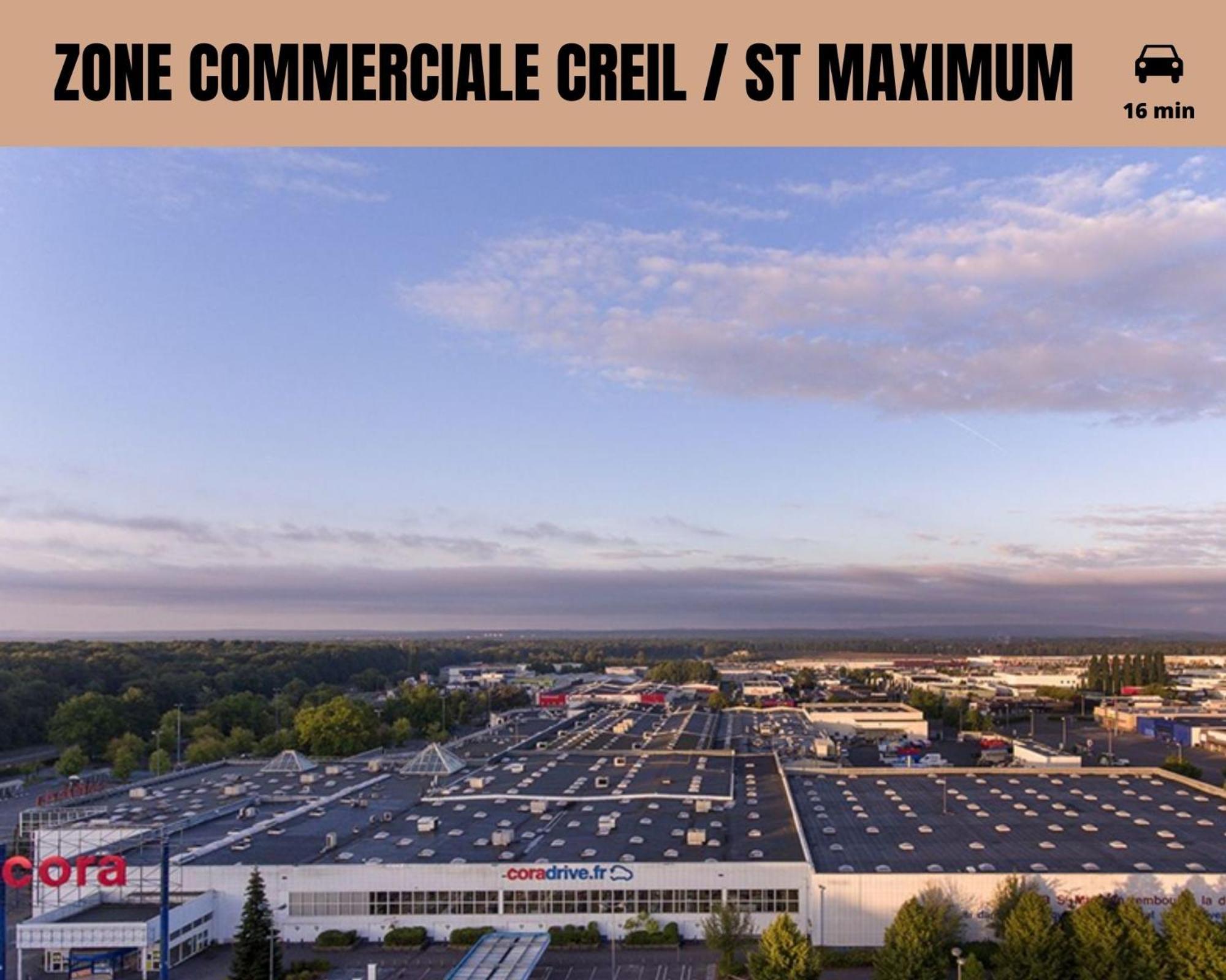 Le Cocon Forestier - Proche Aeroport Beauvais, Chantilly, Foret De Hez-Froidmont, Parking Public Gratuit, Wifi & Netflix Clermont  Exterior foto